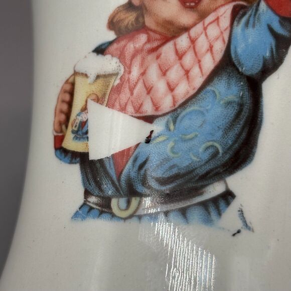 Antique Hires Root Beer Mug Cauldon Ware England Advertising Child Graphic c1905 - Picture 6 of 11